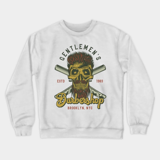 Gentlemen's Barbershop Crewneck Sweatshirt by Verboten